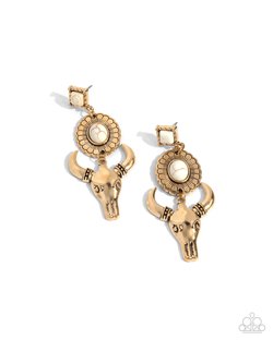 Western Week - Gold Earrings