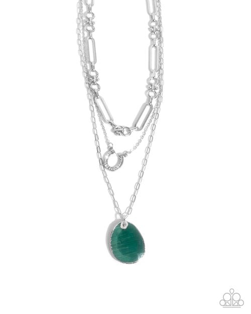 Western Wheelhouse - Green Necklace