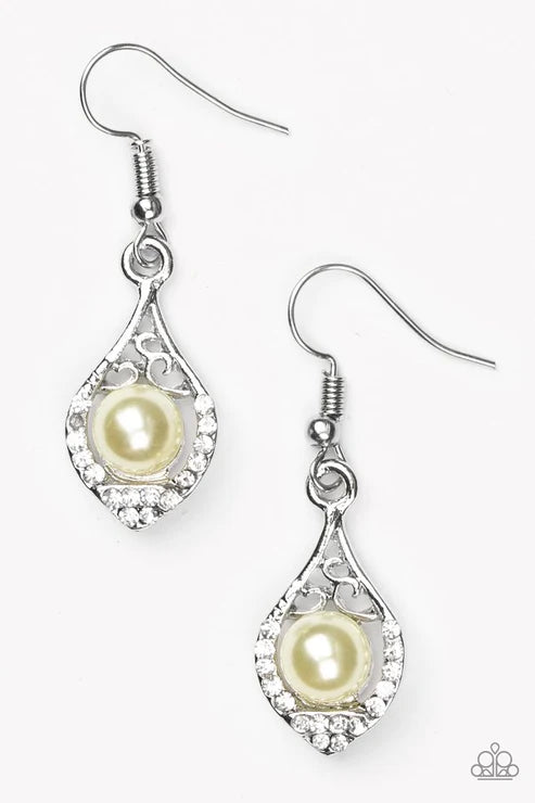 Westminster Waltz - Yellow Earring