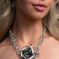 Whimsical Appearance - Silver Necklace