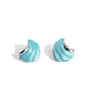 Whimsical Waves - Blue Earring