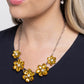 Whimsical Way - Yellow Necklace