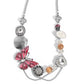 Whimsical Whisper - Red Necklace