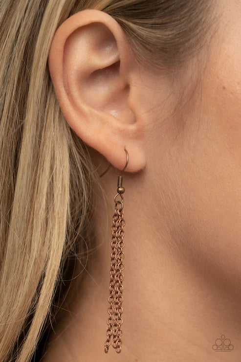 Whimsically Wistful - Copper Necklace