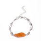 Whimsically Wrapped - Orange Bracelet