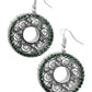 Whirly Whirlpool - Green Earring