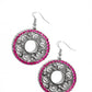 Whirly Whirlpool - Pink Earring