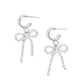 Whispering Whimsy - White Earring