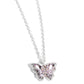 Whispering Wings - White Necklace