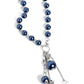 White Collar Welcome - Blue Necklace