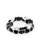 Who ROSE There - Black Bracelet