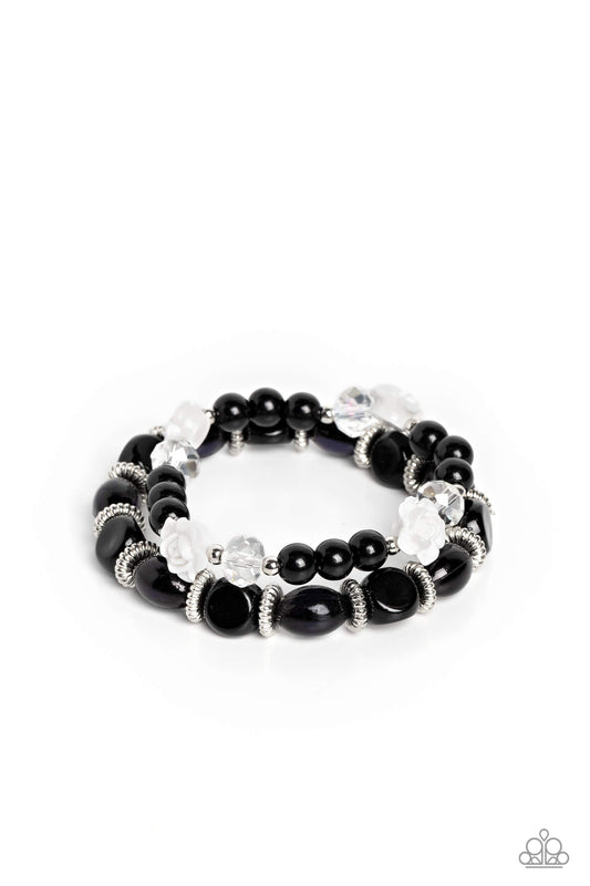Who ROSE There - Black Bracelet