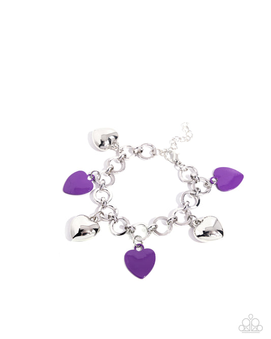 Whole Lotta Love - Purple Bracelet