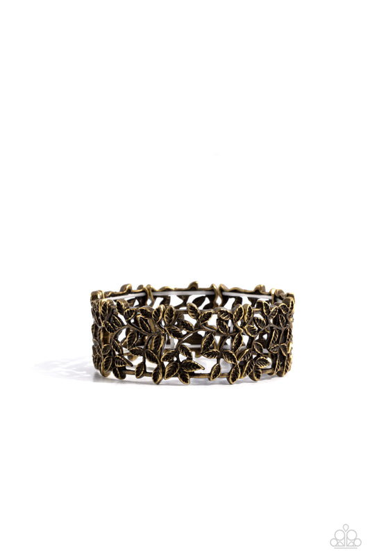 Whose VINE Is It Anyway - Brass Bracelet