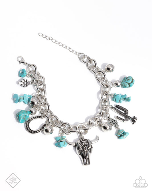 Wild West Wardrobe - Blue Bracelet