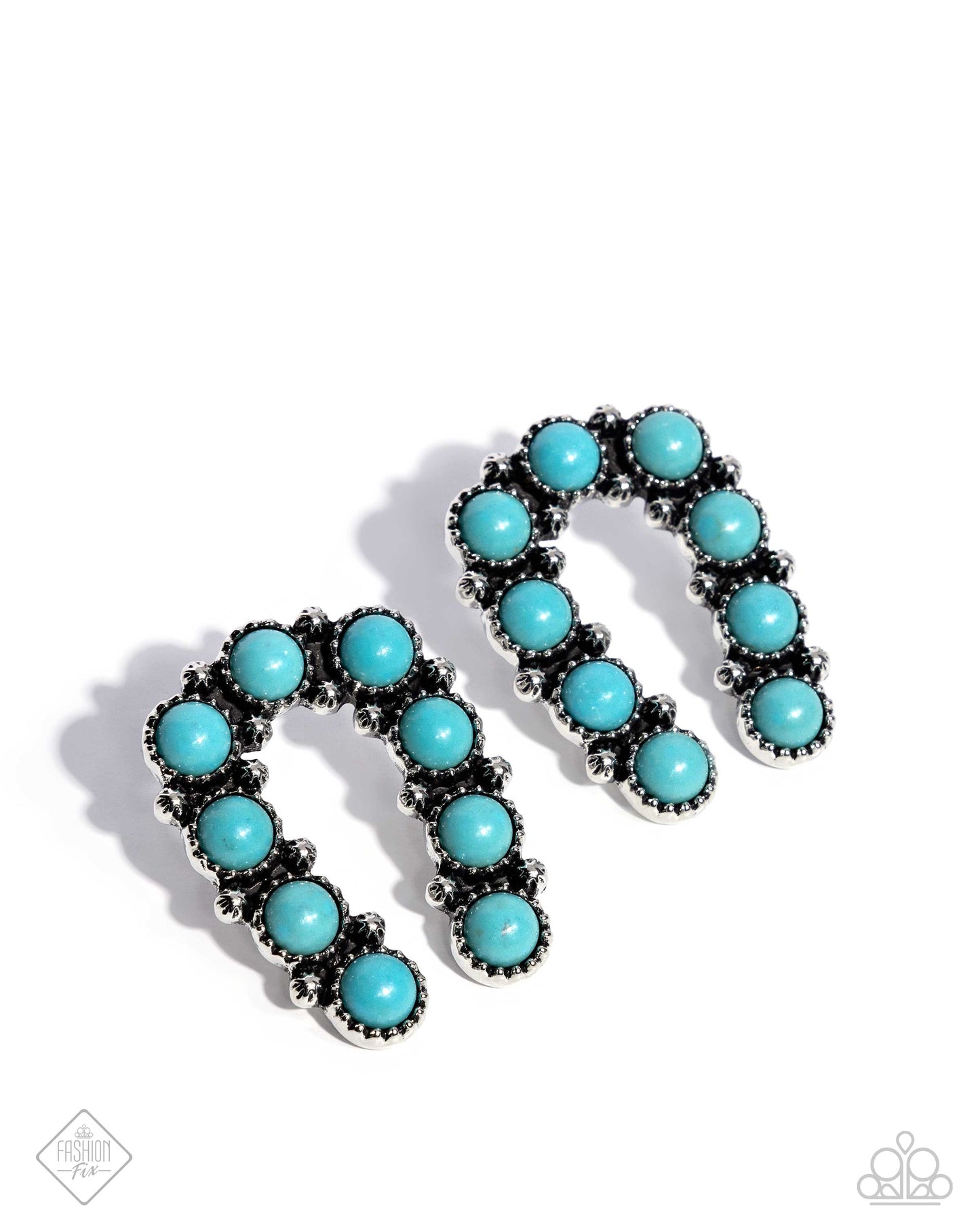 Wild West Wonder - Blue Earring