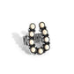 Wild West Wonder - White Earring and Wild West Whisper - White Ring - Complete Look