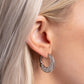 Winking Whimsy - White Earring