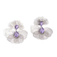 Wiry Wisdom - Purple Earring