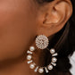Wistfully Waltzing - Gold Earring
