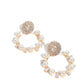 Wistfully Waltzing - Gold Earring