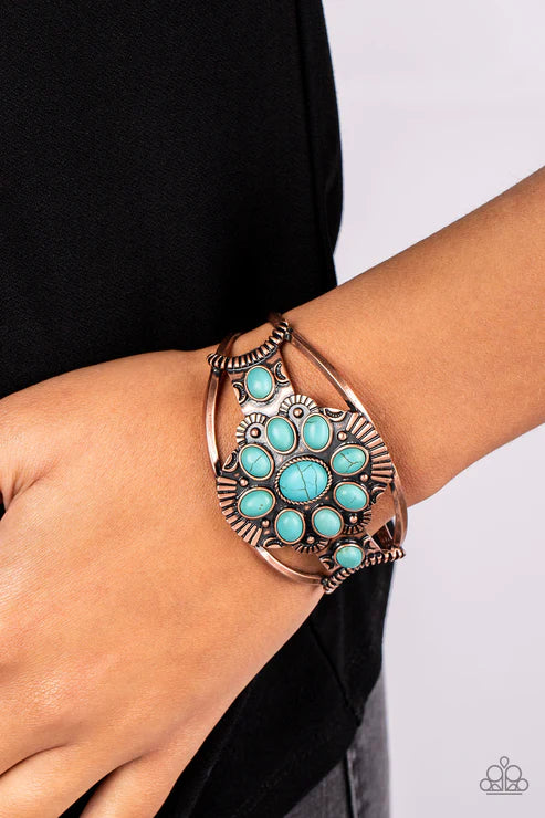 Wistfully Western - Copper Bracelet