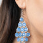 With All DEW Respect - Blue Earring