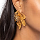 Wonderland Wallflower - Brown Earring