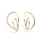 Wraparound Whimsy - Gold Earring