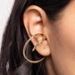 Wraparound Whimsy - Gold Earring