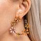 Wreathed Welcome - Gold Earring