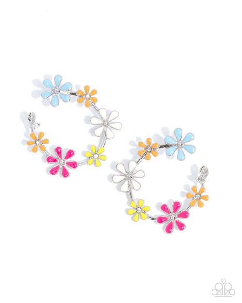 Wreathed Welcome - Multi Earring