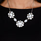 Your Chariot Awaits - White Necklace