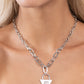 Your Number One Follower - White Necklace