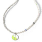 Youthful Yin and Yang - Green Necklace