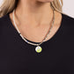 Youthful Yin and Yang - Green Necklace