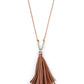 A Clean Sweep Brown Necklace