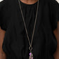 AMOR to Love - Purple Necklace