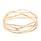 A Narrow ESCAPADE - Gold Bracelet
