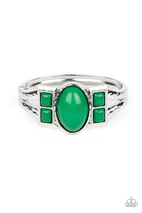 A Touch of Tiki Green Bracelet