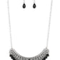 Abundantly Aztec - Black Necklace