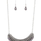 Abundantly Aztec - Silver Necklace