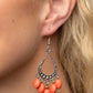 Adobe Air - Orange Earring