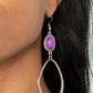 Adventurous Allure - Purple Earring