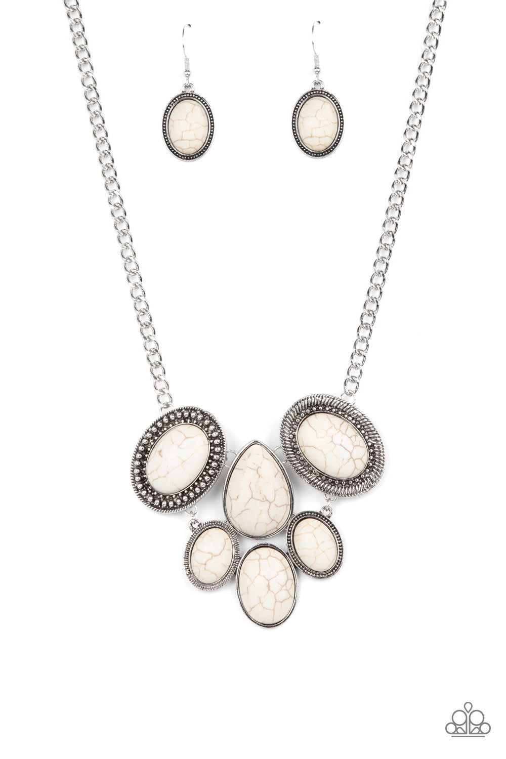 All-Natural Nostalgia - White Necklace