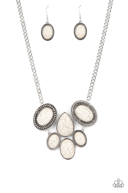 All-Natural Nostalgia - White Necklace
