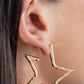 All-Star Attitude - Gold Earring