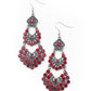 All For The GLAM - Red Earring