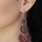 All For The GLAM - Red Earring