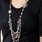 All The Trimmings Brown Necklace